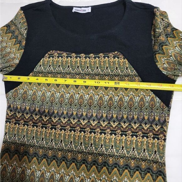 Ginger and soul long Sleeve dress Sz M - Picture 7 of 9